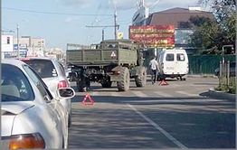 «Урал» ДОСААФ России протаранил маршрутку с пассажирами в Чите