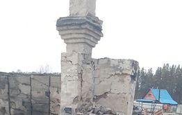 В Смоленке сгорел дом участника СВО