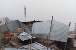 Мусорная площадка "Олерон" выглядит так после...