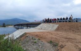 Для жителей отдаленных сел Красночикойского района построили мост