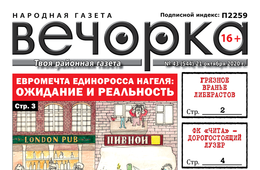 «Вечорка», № 43: Евромечта единоросса Нагеля: ожидание и реальность