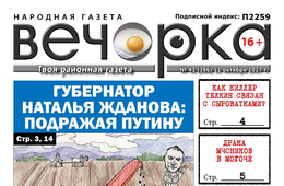 «Вечорка» № 41 доступна в PDF-версии на сайте газеты