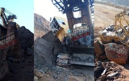 На угольном разрезе в Забайкалье произошел обвал грунта 