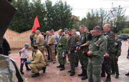 Забайкальские ветераны боевых действий возложили цветы к памятнику (фото)
