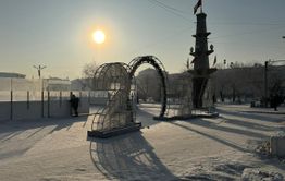 В Чите через три дня откроют ледовый городок