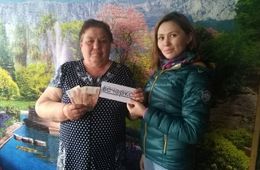 20 тысяч рублей – читательнице «Вечорки» из села Арта Зое Мельниковой