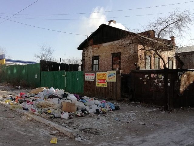 «Вечорка» обнаружила очередную свалку в самом центре Читы
