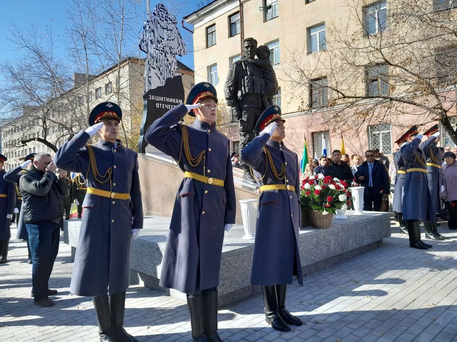 Открыт первый в Чите мемориал героям СВО 