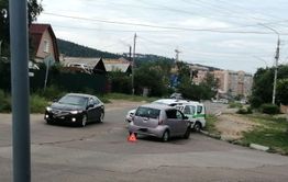 Машина УФСИН попала в ДТП в Чите