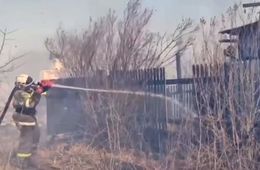18 домов сгорели в дачном кооперативе под Читой