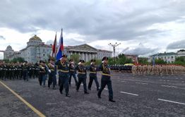 Центр Читы перекроют 5 мая из-за репетиции парада Победы