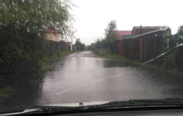 Вода топит дом журналиста «Вечорки»