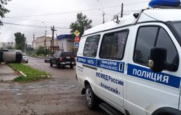 ДТП с участием полицейской «Газели» произошло в Чите