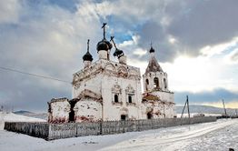 «Было – Стало»: Церковь Успения Божией матери в селе Калинино