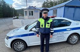 Инспектор ДПС помог роженице вовремя добраться до роддома 