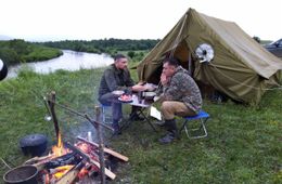 «Вечорка ТВ»: Неожиданная встреча на берегу Кыры (тизер)