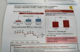 ​Число занятых в малом и среднем бизнесе в Забайкалье за 10 лет снизилось на 13%