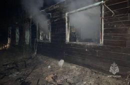 Женщина погибла на пожаре в Забайкалье