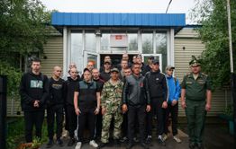 Добровольцев из подразделения «Барс» наградили в Шилке