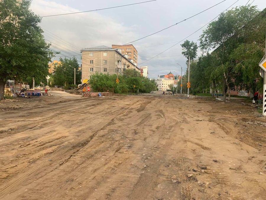 Улицу Кастринскую открыли после ремонта в Чите