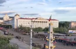 Участников предстоящего парада Победы в Чите регулярно проверяют на коронавирус