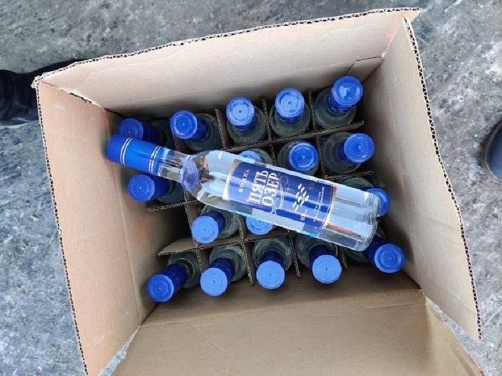 10 тонн поддельной водки хотели продать в Чите