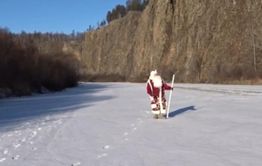 Дед Мороз едет в Читу на главную елку Забайкалья
