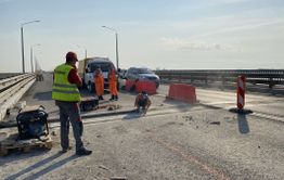По обновленной полосе моста на Ярославского в Чите запустили движение 