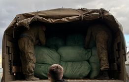 Пять тонн груза доставили забайкальским бойцам на СВО