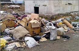 Атамановка погрязла в помоях
