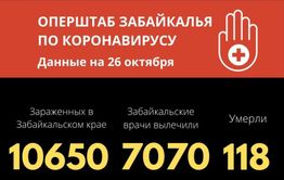 COVID-19 унес жизни еще четырех забайкальцев. Больше 100 человек в тяжелом состоянии