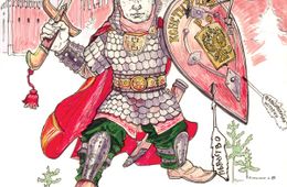 Путину исполнилось 68. Каким его видели карикатуристы «Вечорки»?