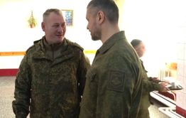 Губернатор Осипов попробовал солдатскую еду в Песчанке и встретился там с прапорщиком Сапожниковым