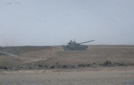 ​Журналисты сняли танки под погоревшим Чиндантом