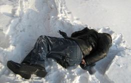Неизвестный мужчина замерз в ночь на 5 января за Ингодой