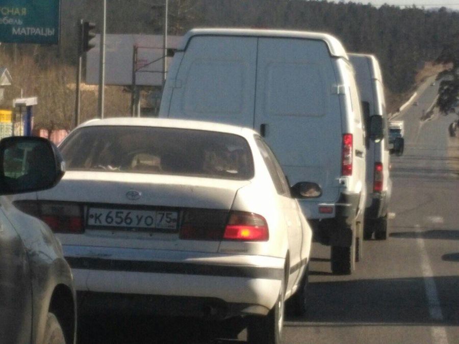 Очередное нападение на «Арену» произошло на шоссе в Чите