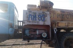 Передвижная АЗС в селе Бада Хилокского района...