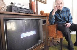 95-летний житель Зоргола жалуется на плохое ТВ вещание