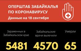55 человек заразились коронавирусом за сутки в Забайкалье