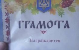 В одном из детских садов Читы детям выдали грамоты с гербом Украины