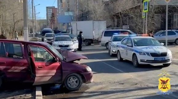 Женщина погибла в аварии в центре Читы