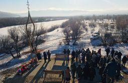 Открытие мемориала памяти погибшим в катастро...
