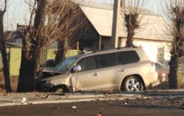Жуткая авария произошла на Магистральной