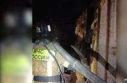 В пожаре под Читой погиб мужчина