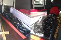 «Вечорка» побывала на похоронах читателя-ковидника. Его хоронили в закрытом гробу.