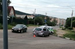 Машина УФСИН попала в ДТП в Чите