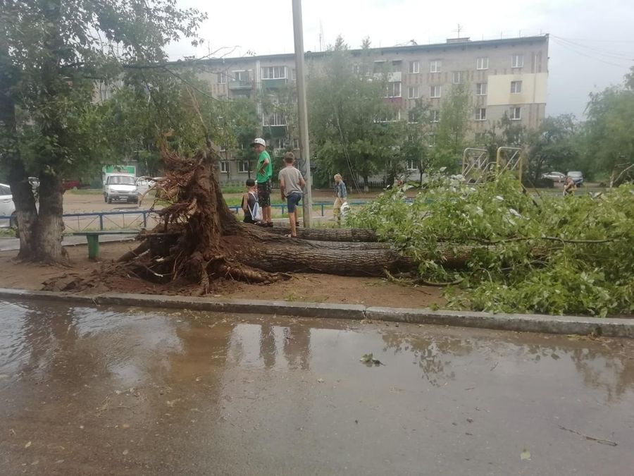 Ураган сносит Забайкалье