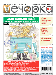 «Вечорка», №24: Депутатский улей: любишь медок — люби и холодок
