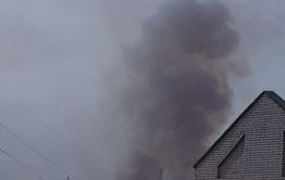Пожар в Смоленке, Заречном и на КСК