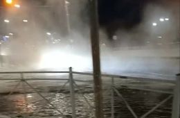 Улицы Краснокаменска затопило водой 